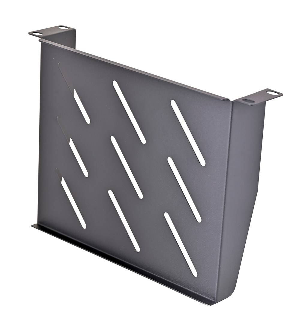Lanberg AK-1012-B, Regalboden, Schwarz, 20 kg, 25,4 cm (10 Zoll), 254 mm, 180 mm