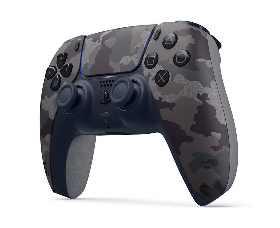 Sony DualSense v3 Game Pad kabellos Bluetooth Gray Camo PS719023708 Gaming Joysticks/-pads/-wheels