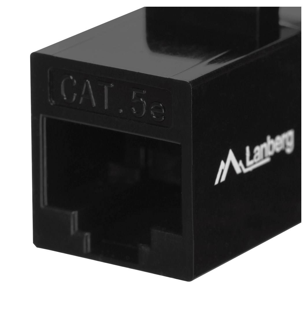 LANBERG RJ45->RJ45 CAT.5E UTP Keystone-Stecker Multimedia-Technik Keystone
