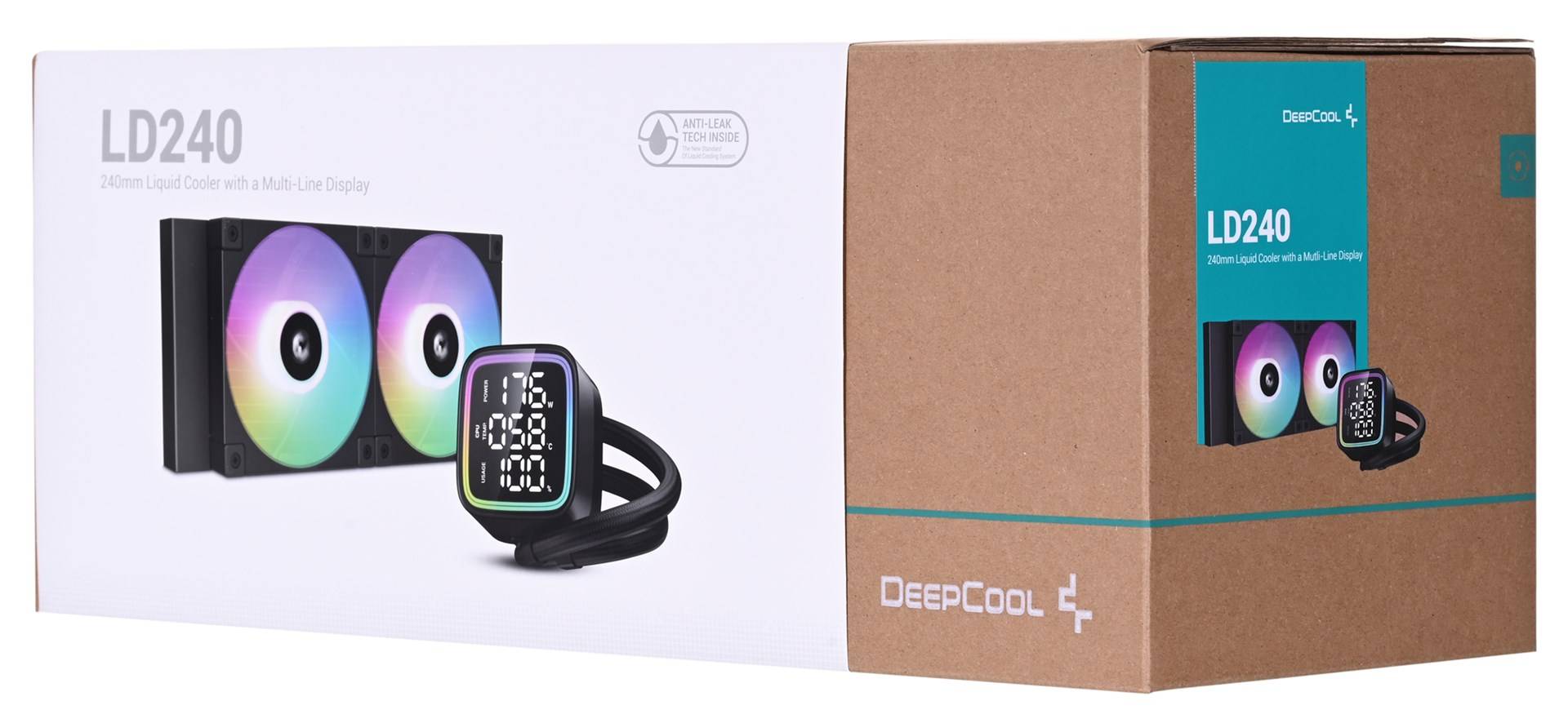 LD240 cooling system 1-pack Black 120 mm