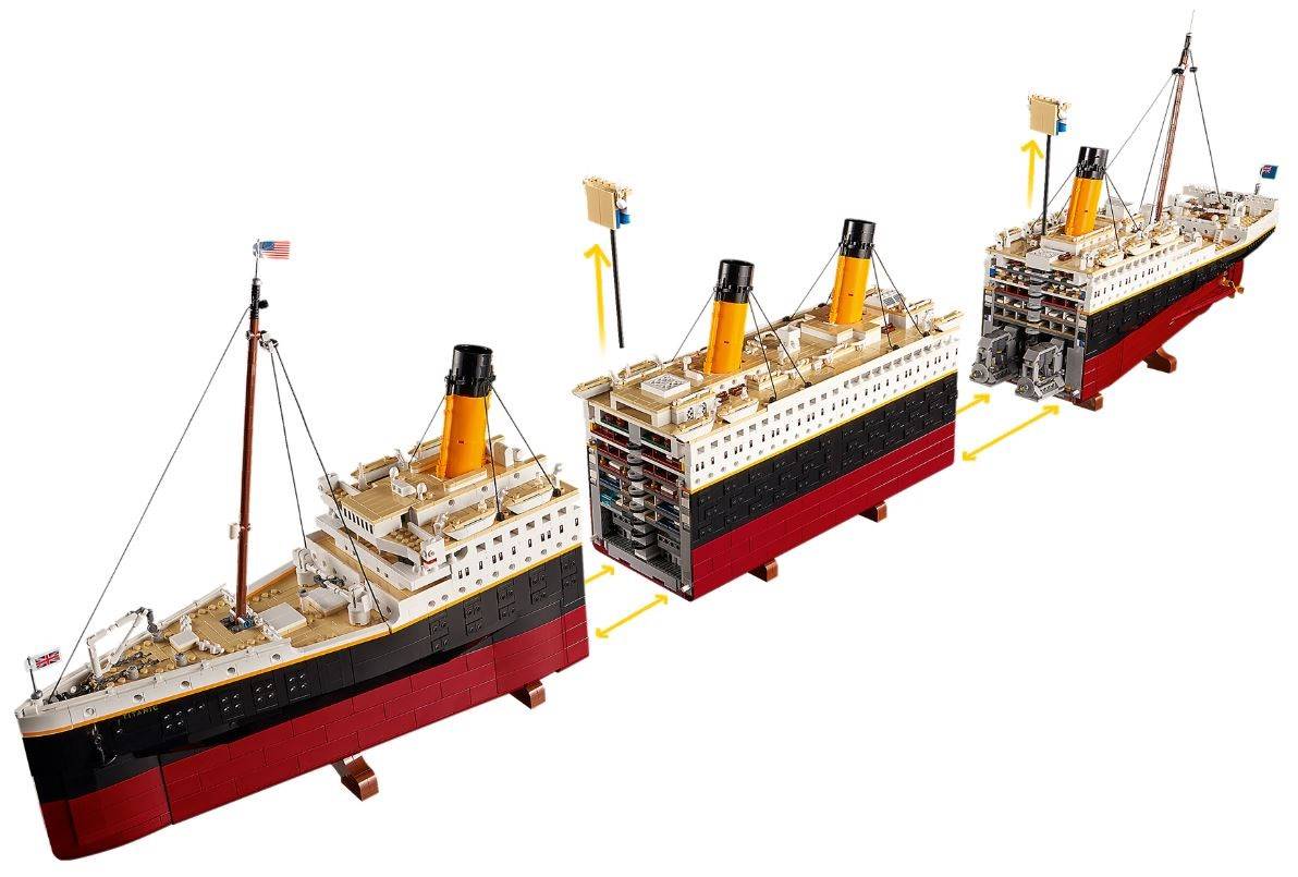 LEGO ICONS Titanic Home &amp; Living Spielwaren Kreativ- &amp; Lernspielzeug