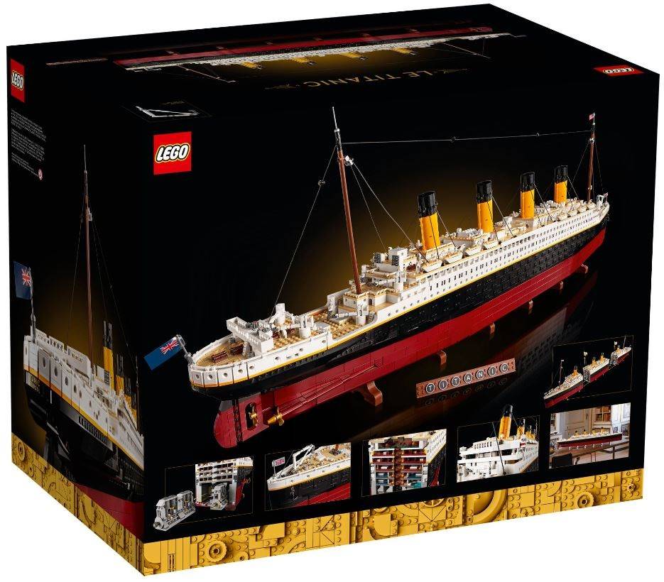 LEGO ICONS Titanic Home &amp; Living Spielwaren Kreativ- &amp; Lernspielzeug