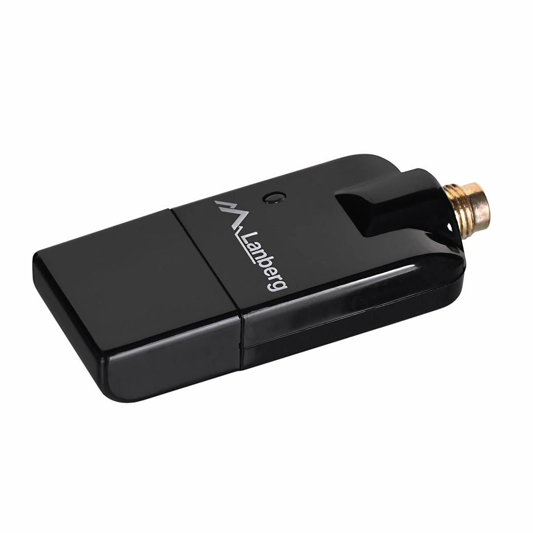 LANBERG drahtlose Netzwerkkarte N150 USB 1x externe Antenne Multimedia-Technik Netzwerkkarten