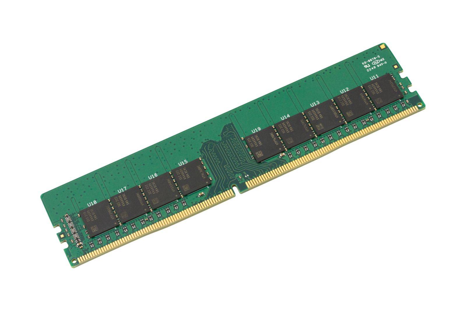 32GB 3200MHz ECC UDIMM W-MEM3200E4D832G, 32 GB, 1 x 32 GB, DDR4, 3200 MHz, 288-p