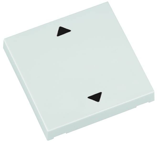 ELDAT - Wippe Auf/Zu Format B6 weissfuer Wandsender RTS22 RTS34-ACC-02-02P