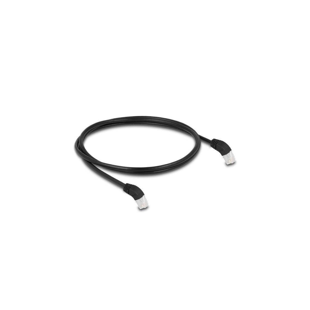 Delock Patch-Kabel - RJ-45 (M) gewinkelt zu RJ-45 (M)