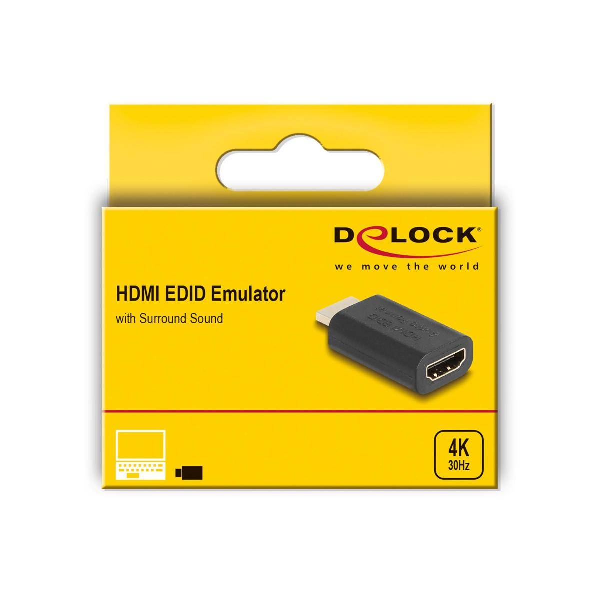 Delock HDMI 4K EDID Emulator für Surround Sound (64325)
