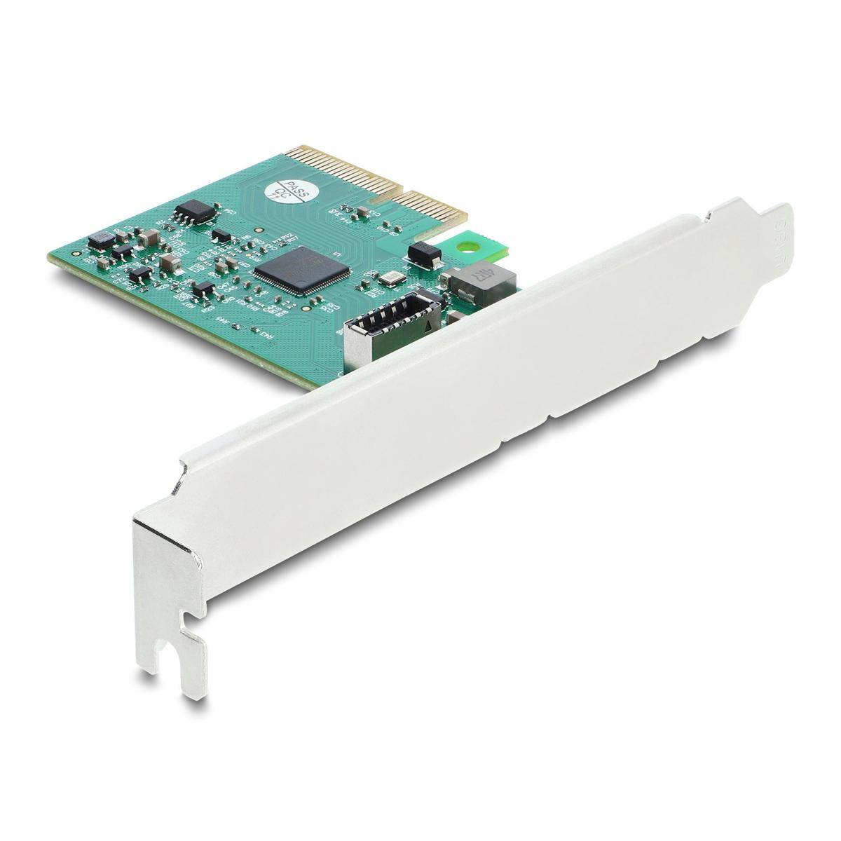 Delock PCI Express x4 Karte zu 1 x intern USB 20 Gbps Typ-E Key A Low Profile