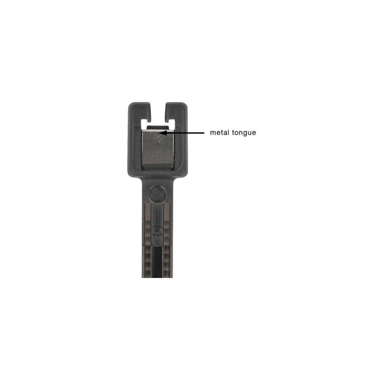 Kabelbinder selbstschneidend 200x4,8mm...