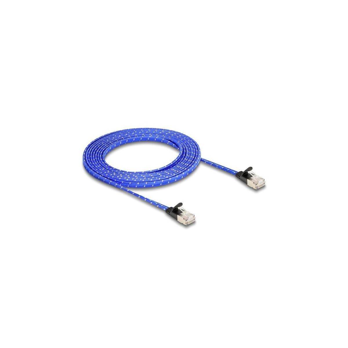 Delock Netzwerkkabel - RJ-45 (M) zu RJ-45 (M) - 3 m - U/FTP - CAT 6a - ohne Hake