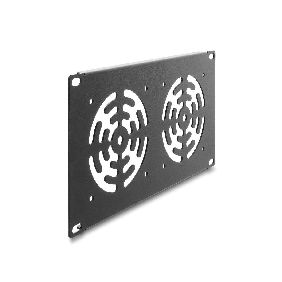 10″ Rackblende 3HE für 3x 92mm Lüfter,...