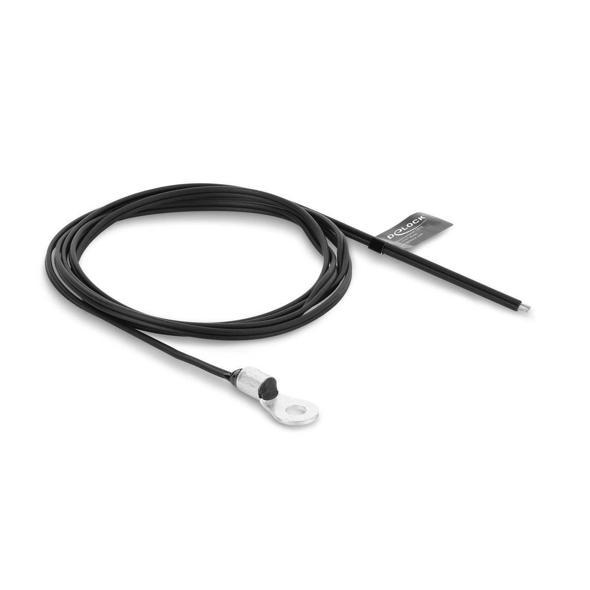 DELOCK Temperaturfühl.Kabel M4 2x off.Kabelend. XLPE B25/50