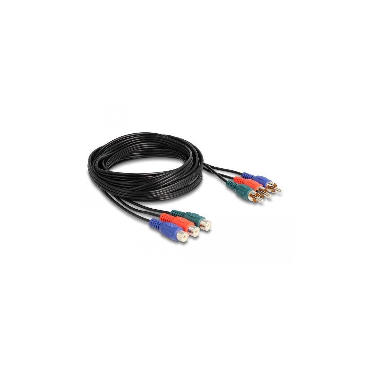 Cinch RGB Verlängerungskabel 3m 3x...
