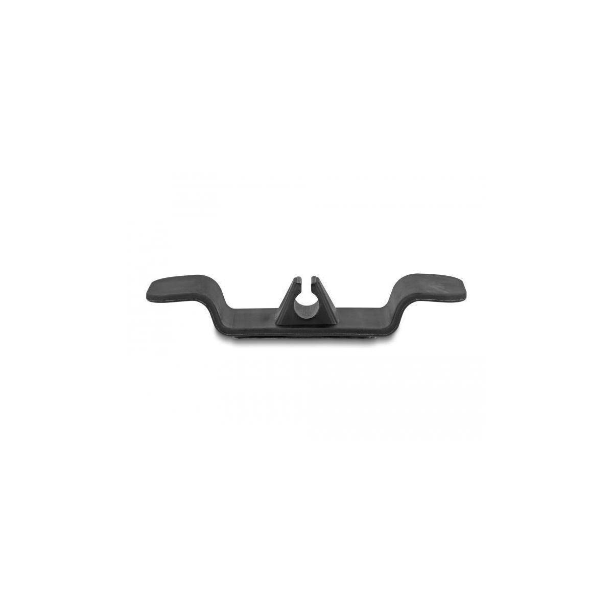 Delock Kabelhalter - selbstklebend - Schwarz (Packung mit 3) - Selbstklebend - T
