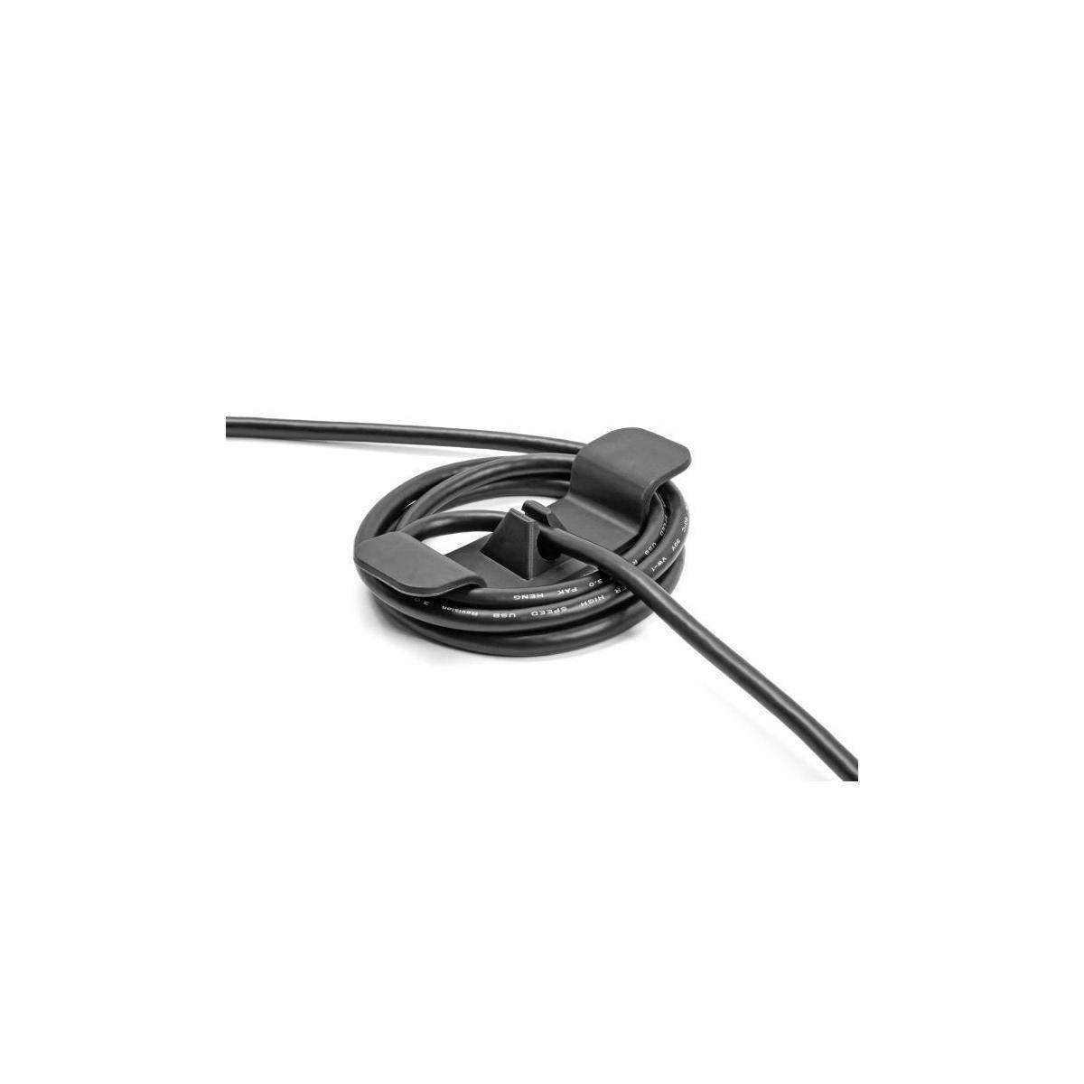 Delock Kabelhalter - selbstklebend - Schwarz (Packung mit 3) - Selbstklebend - T