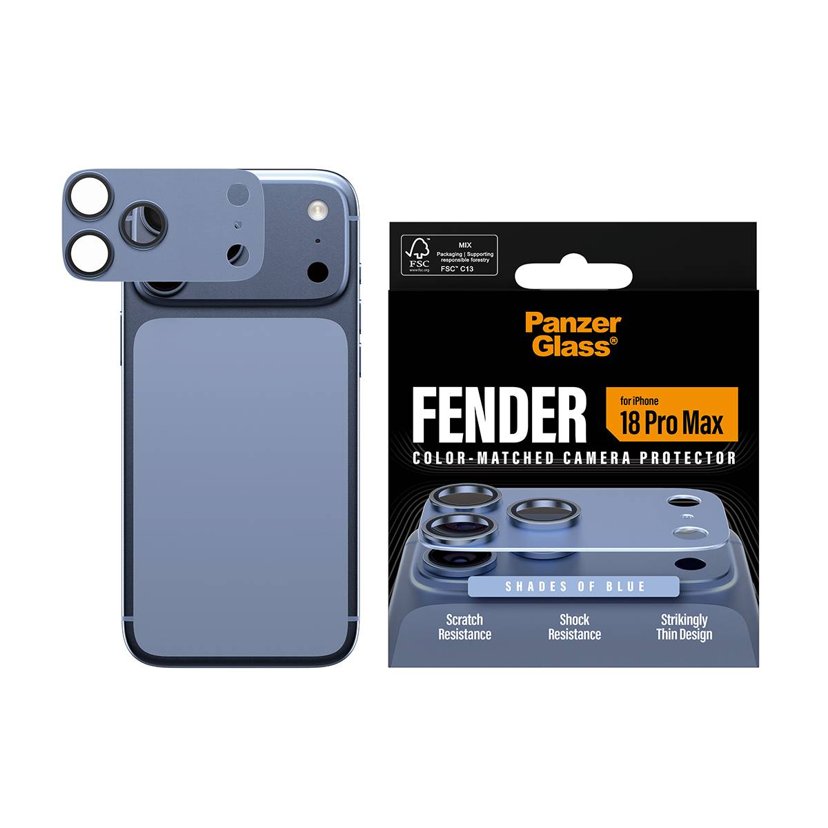 PanzerGlass FENDER - Objektivschutz für Handy