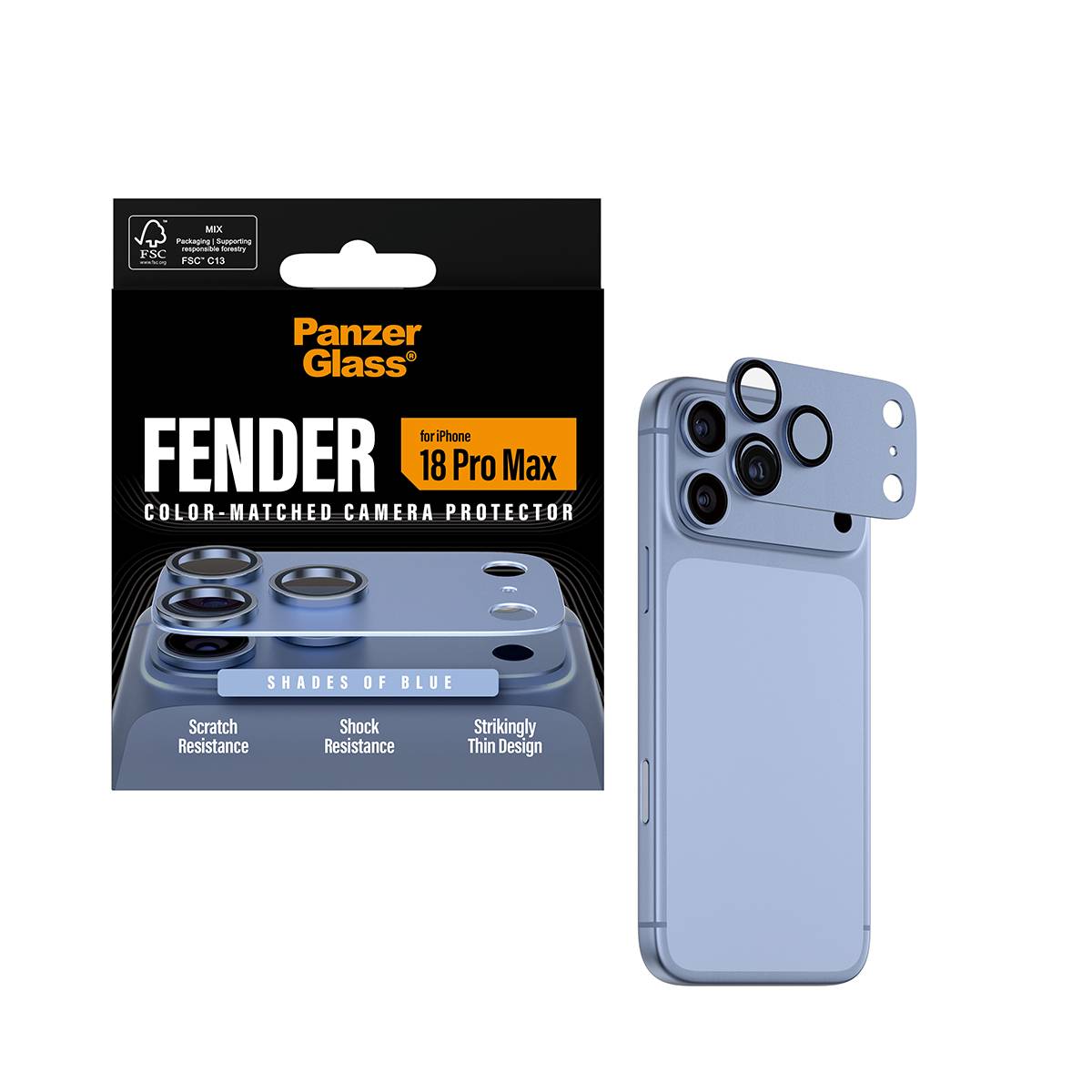 PanzerGlass FENDER - Objektivschutz für Handy