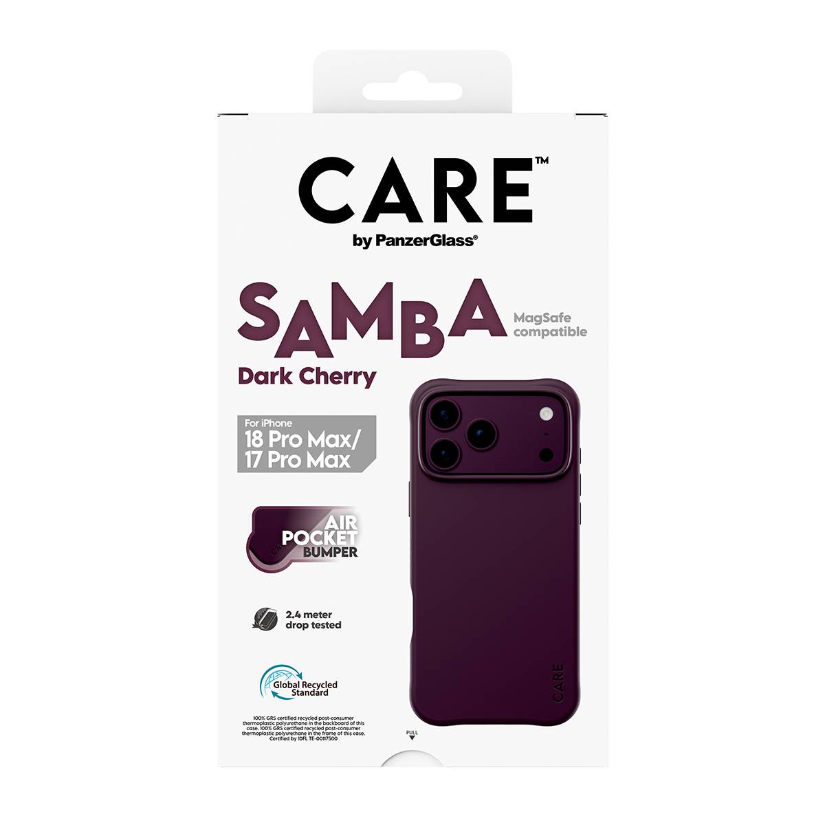 PanzerGlass PGC Samba Case Deep Purple MagSafe iPhon