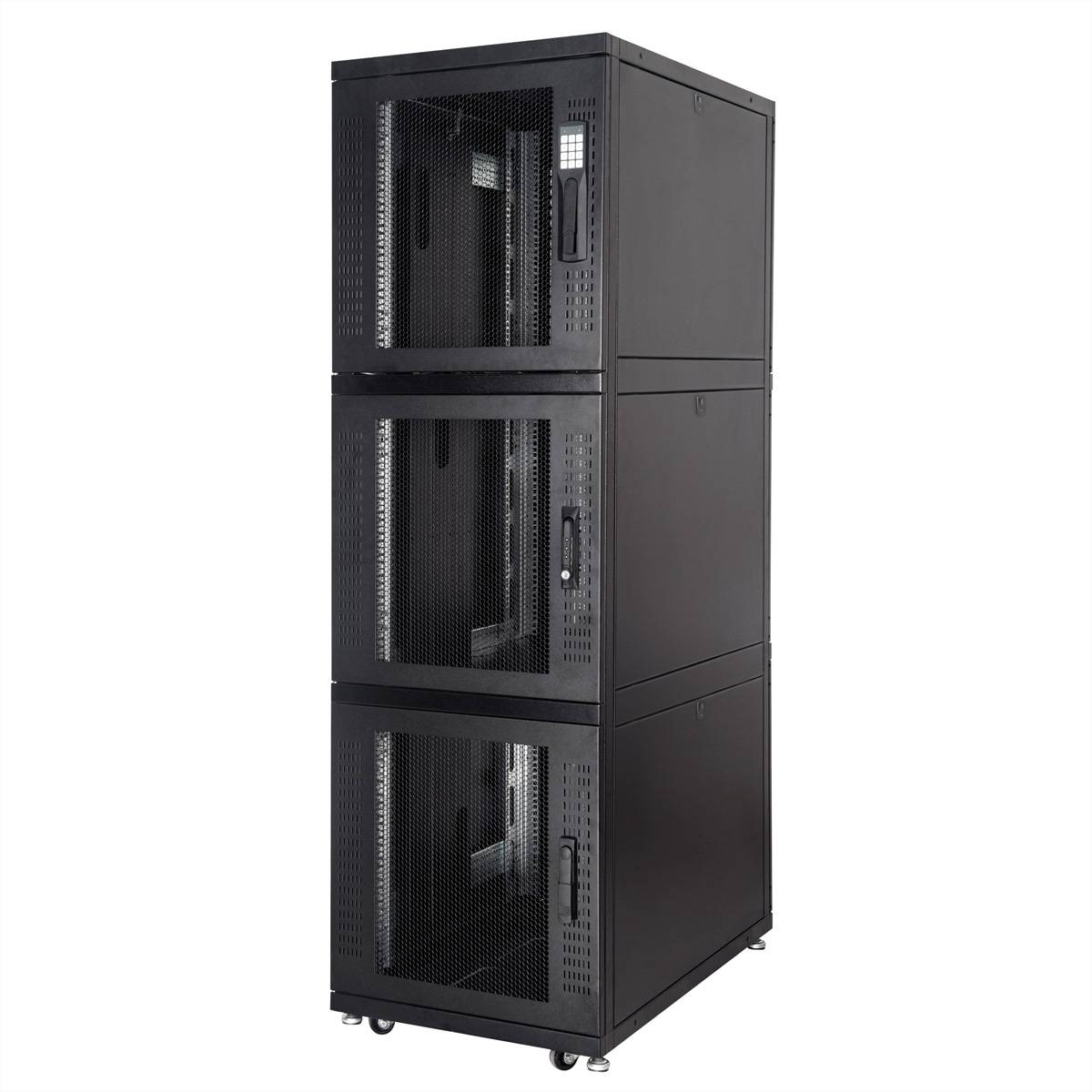 ROLINE Colocation-Schrank 42HE 800x1000mm, 3-Fächer, schwarz