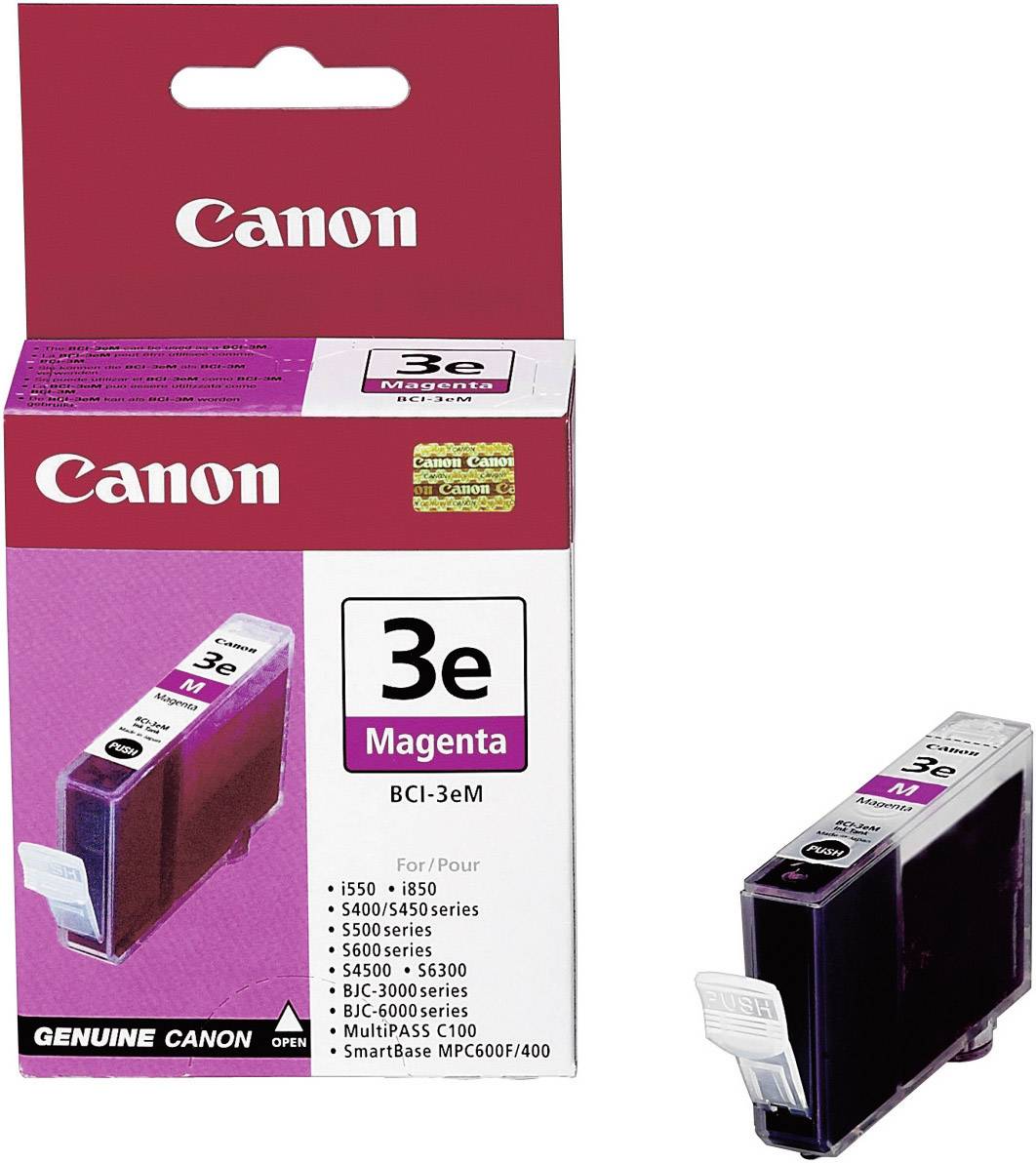 Canon Druckerpatrone BCI-3eM Original Magenta 4481A002