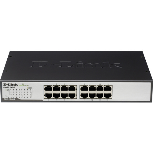 D-Link DGS-1016D Netzwerk Switch 16 Port 1 GBit/s