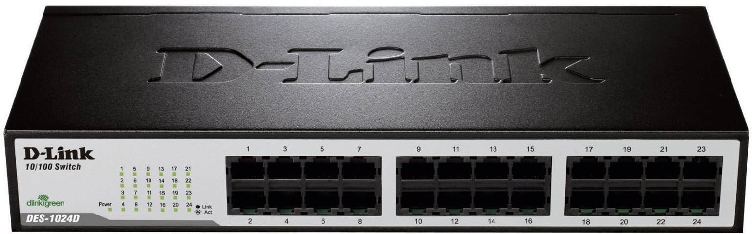 D-Link DES-1024D Netzwerk Switch DES-1024D 24 Port 100 MBit/s