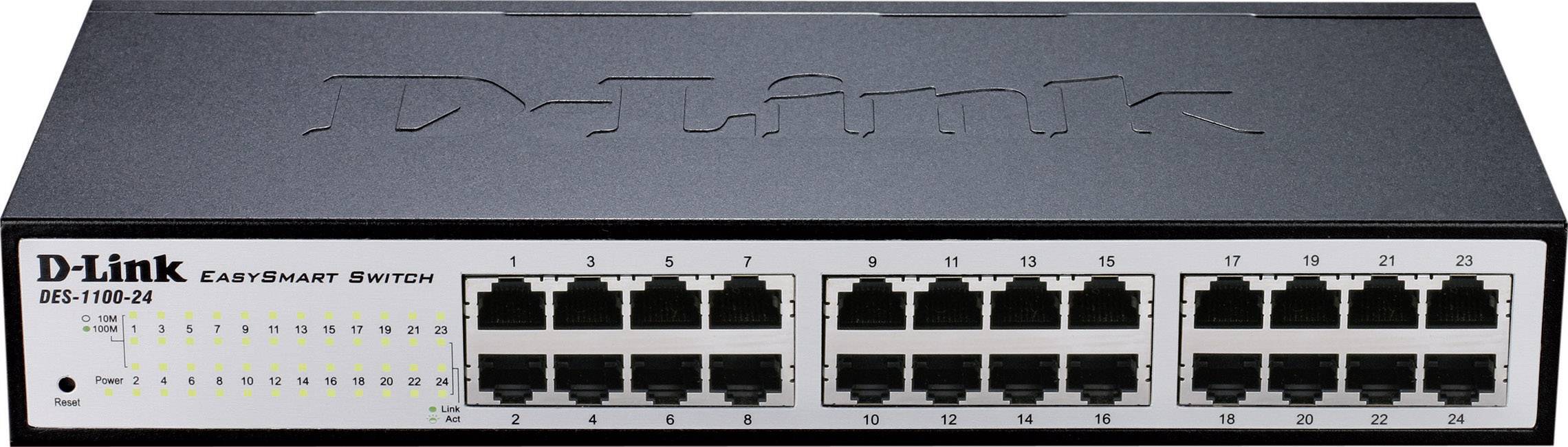 D-Link DGS-1100-24 Netzwerk Switch 24 Port 1 GBit/s