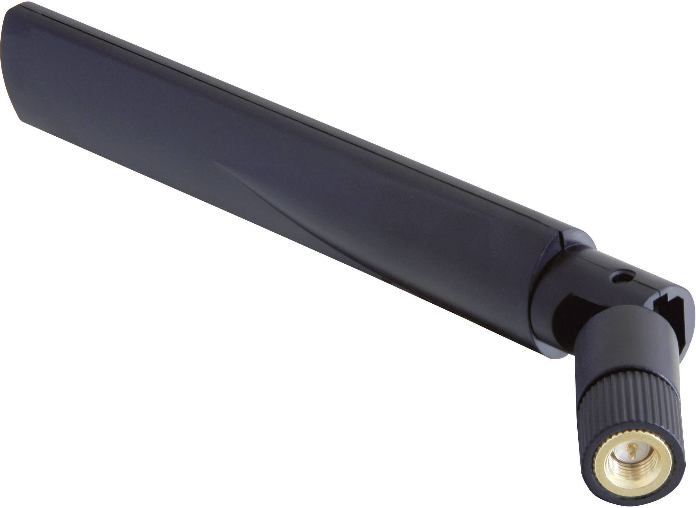 DeLOCK GSM / UMTS SMA Antenna with flexible joint - Funkmodemantenne - 3 dBi (für 824 MHz - 960 MHz)