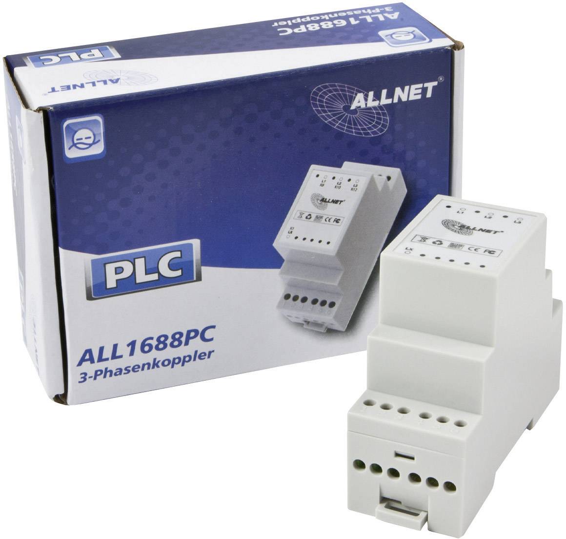 Allnet Powerline ALL1688PC Phasenkoppler Baustein Eingangsspannung (Bereich): 400 V/AC (max.)