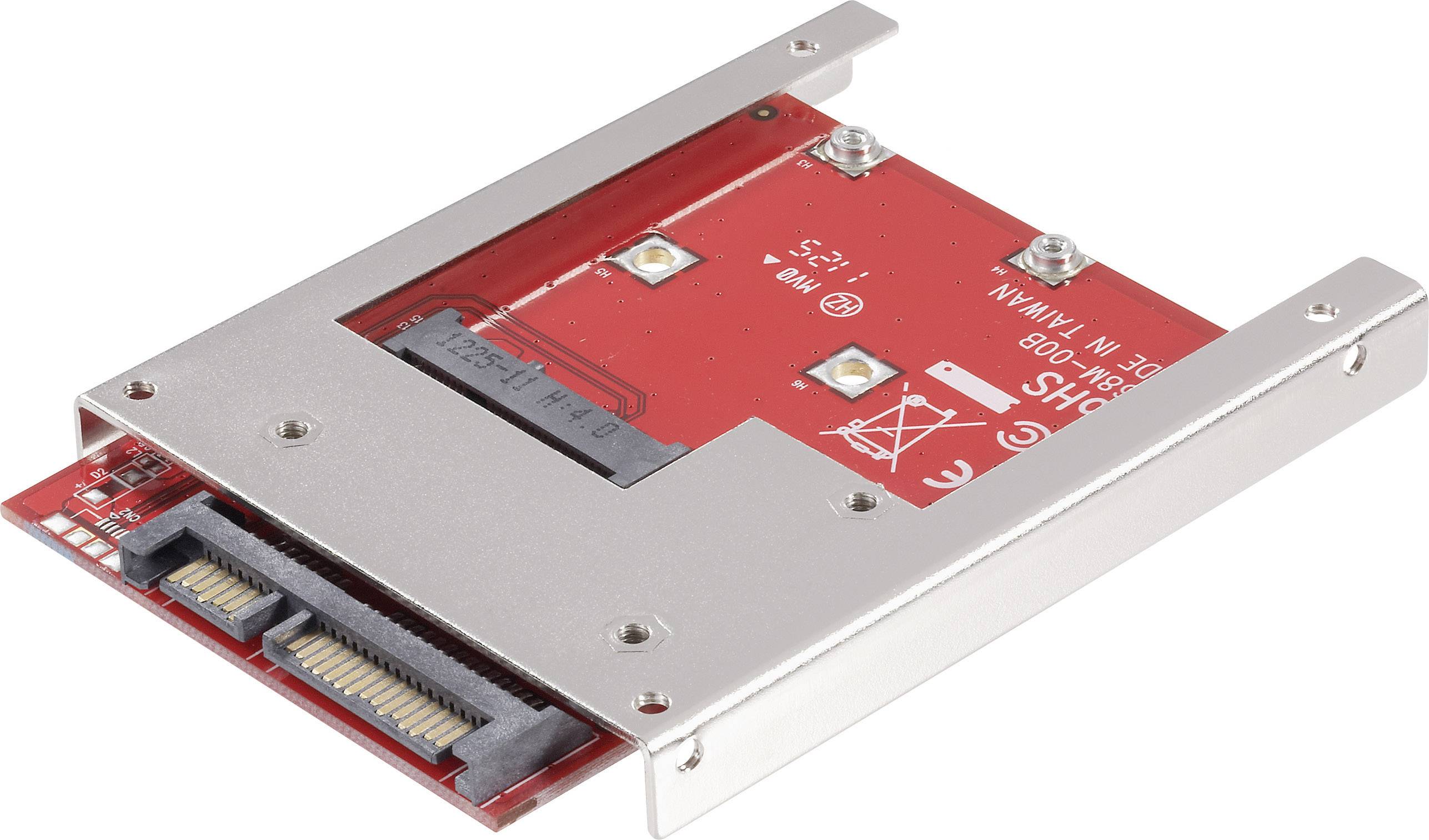 Renkforce Schnittstellen-Konverter [1x SATA-Kombi-Stecker 7+15pol. - 1x mSATA-Buchse]