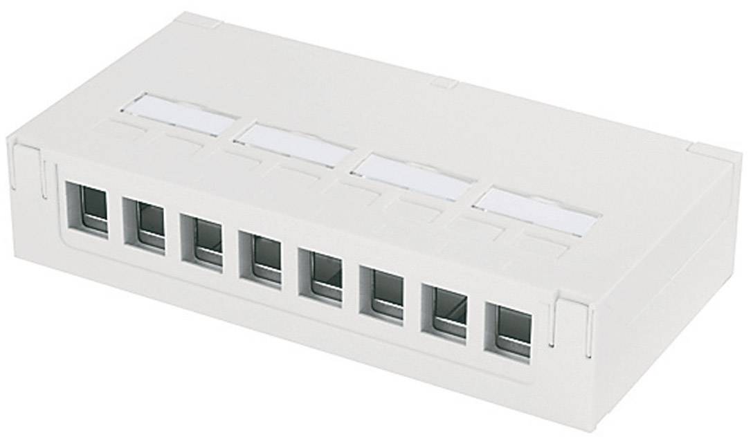 Telegärtner H02000A0080 8 Port Netzwerk-Patchpanel Unbestückt 3 HE Unbestückt