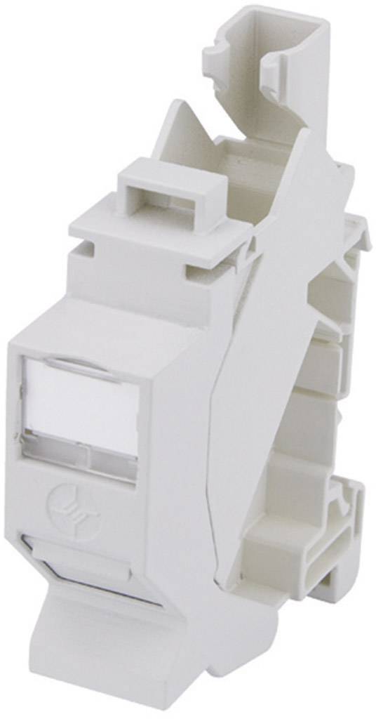 Telegärtner 100021379 Tragschienenadapter Hutschiene Unbestückt Lichtgrau