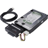 Digitus Festplatten Adapter [1x USB 3.2 Gen 1 Stecker A (USB 3.0) - 1x SATA-Kombi-Buchse 7+15pol., IDE-Buchse 40pol., IDE-Buchse Digitus Festplatten Adapter [1x USB 3.2 Gen 1 Stecker A (USB 3.0) - 1x SATA-Kombi-Buchse 7+15pol., IDE-Buchse 40pol., IDE-Buchse