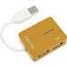 LogiLink USB 2.0 Hub 4-Port, Smile, orange