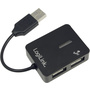 LogiLink UA0139 4 Port USB 2.0-Hub Schwarz