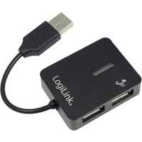 LogiLink UA0139 4 Port USB 2.0-Hub Schwarz LogiLink UA0139 4 Port USB 2.0-Hub Schwarz