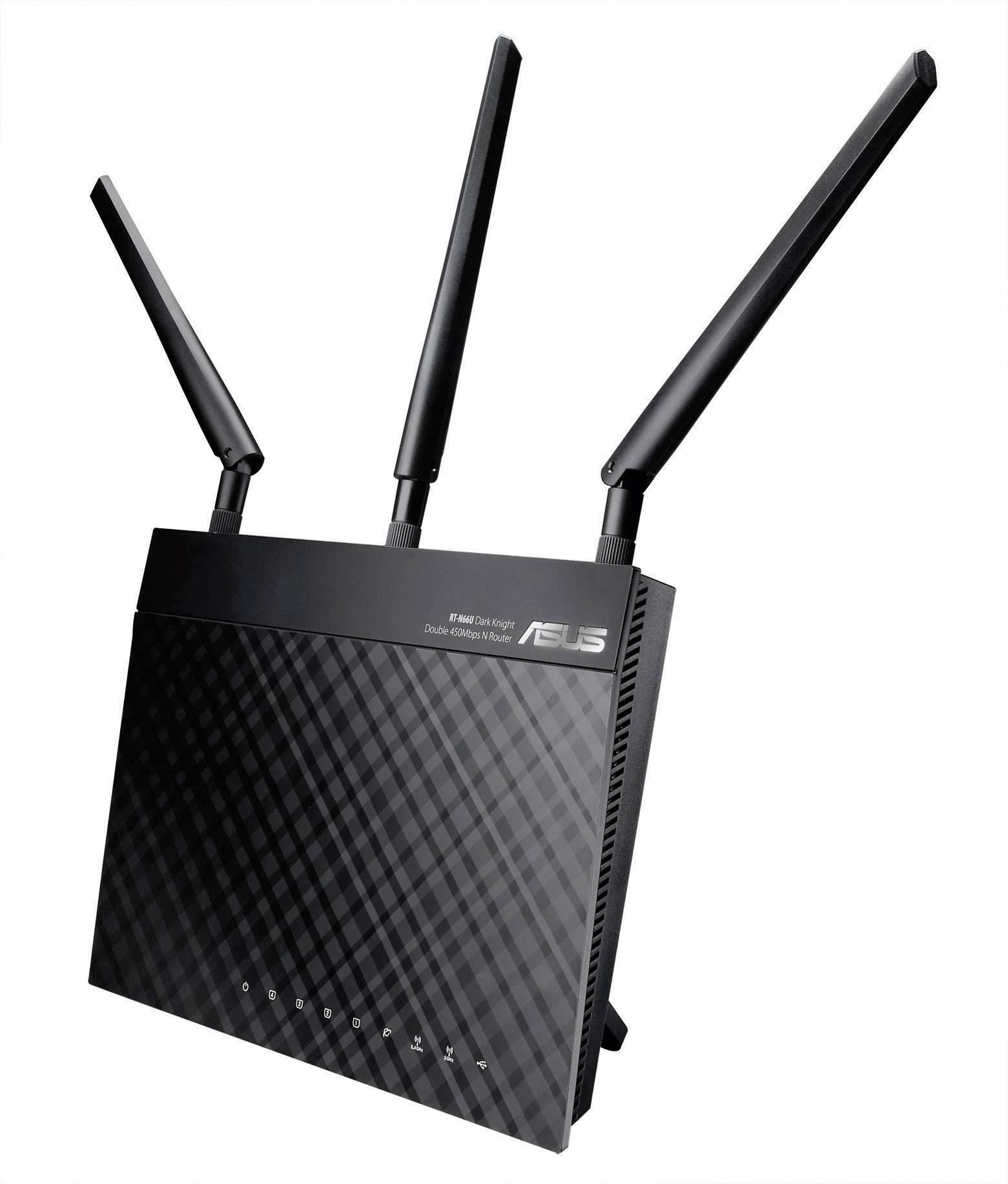Asus RT-N66U WLAN Router 2.4 GHz, 5 GHz 900 MBit/s