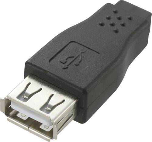 Renkforce USB 2.0 Adapter [1x USB 2.0 Buchse A - 1x USB 2.0 Buchse Mini-B] RF-4780816 0.00 m