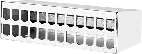 Metz Connect 130861-2402-E 24 Port Netzwerk-Patchpanel Unbestückt 2 HE