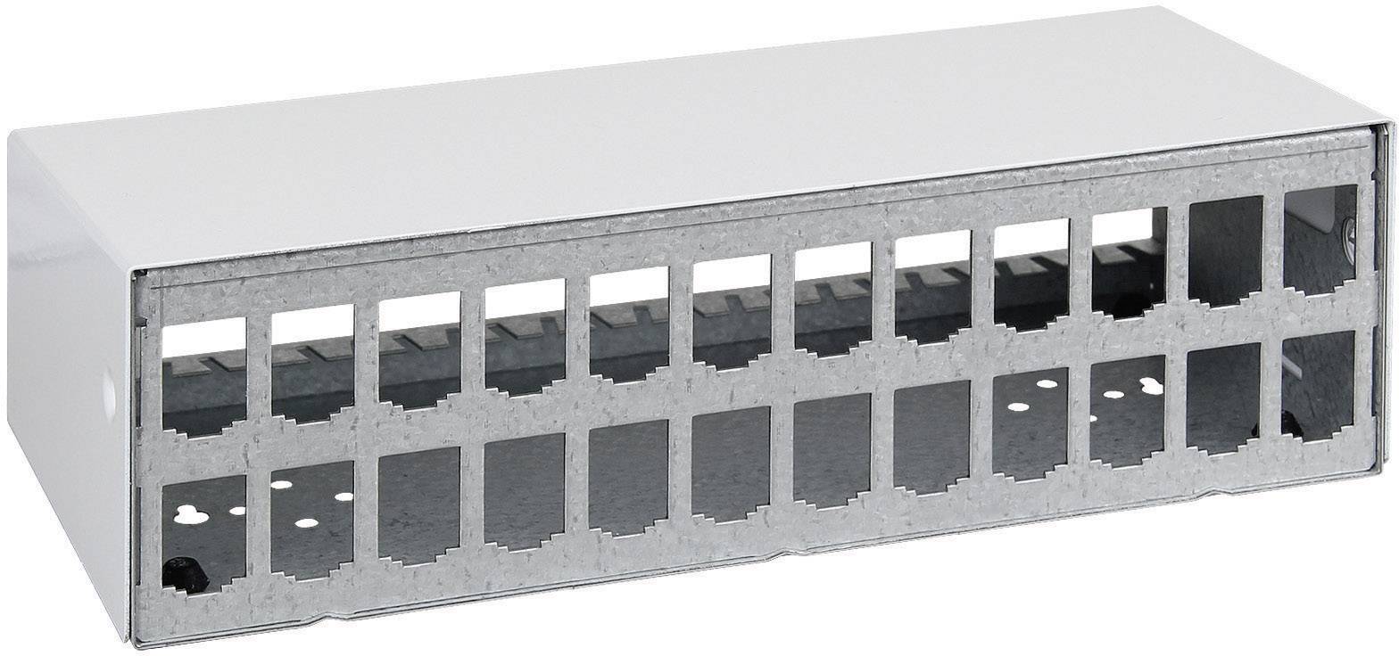 Metz Connect 130861-2402-E 24 Port Netzwerk-Patchpanel Unbestückt 2 HE Unbestückt