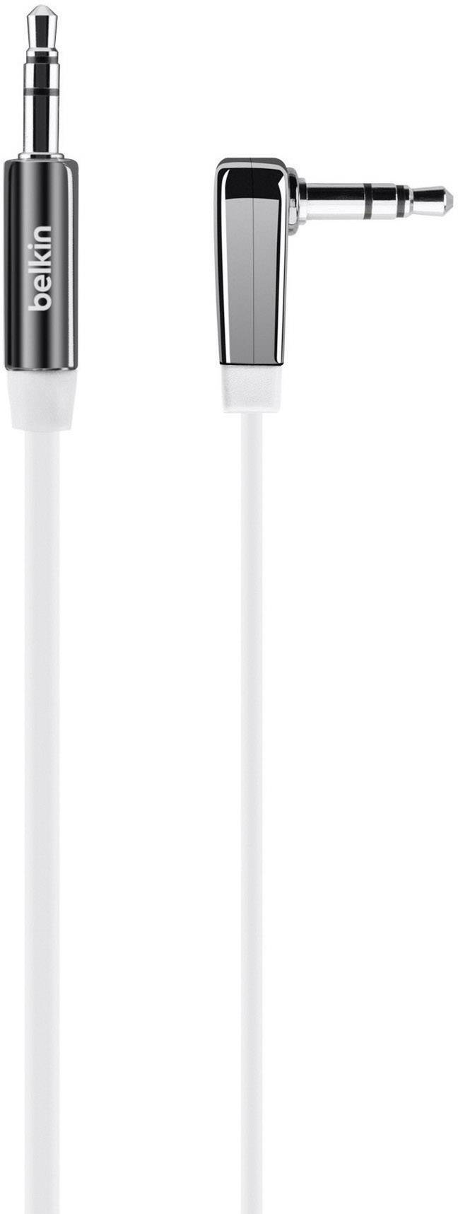 Belkin AV10128cw03-WHT Klinke Audio Anschlusskabel [1x Klinkenstecker 3.5 mm - 1x Klinkenstecker 3.