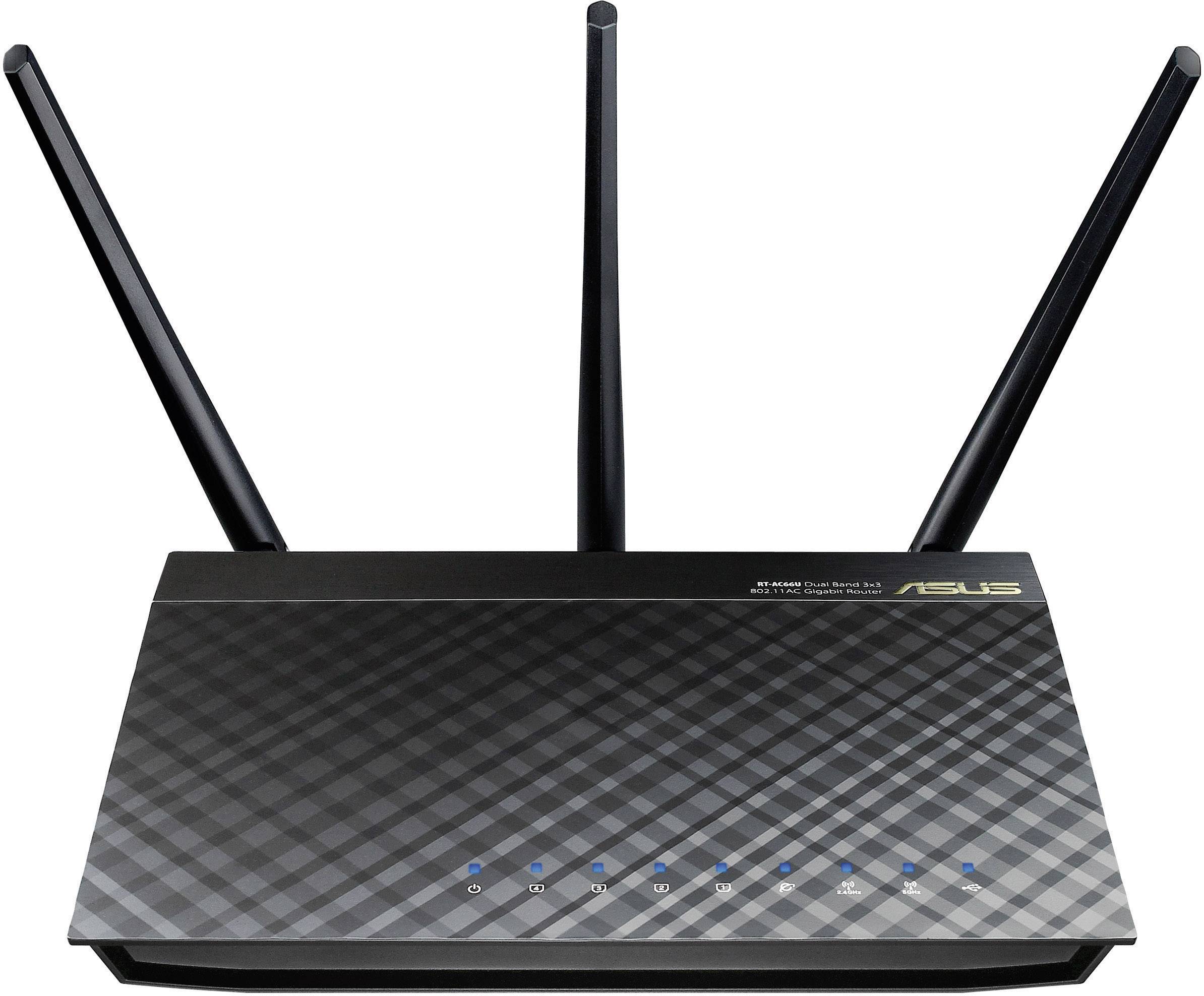 Asus RT-AC66U WLAN Router  2.4 GHz, 5 GHz 1.75 GBit/s