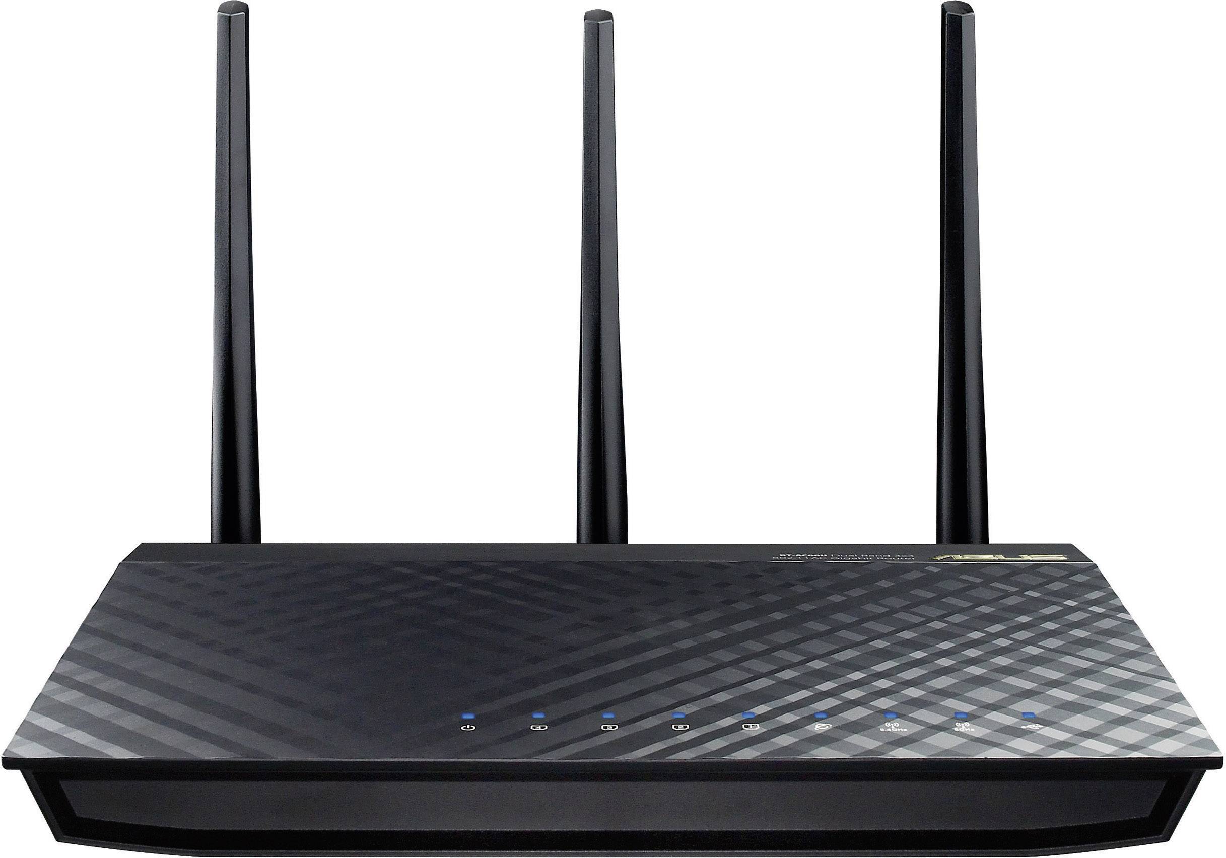 Asus RT-AC66U WLAN Router  2.4 GHz, 5 GHz 1.75 GBit/s
