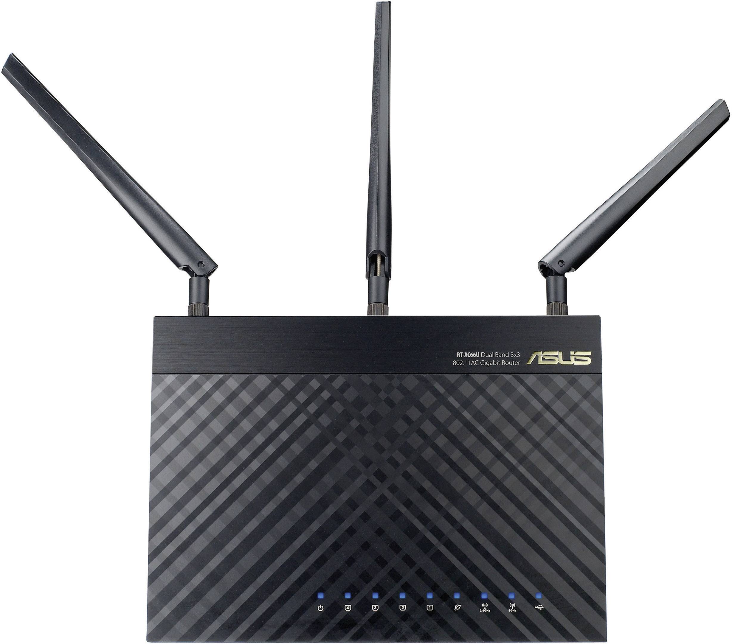 Asus RT-AC66U WLAN Router  2.4 GHz, 5 GHz 1.75 GBit/s