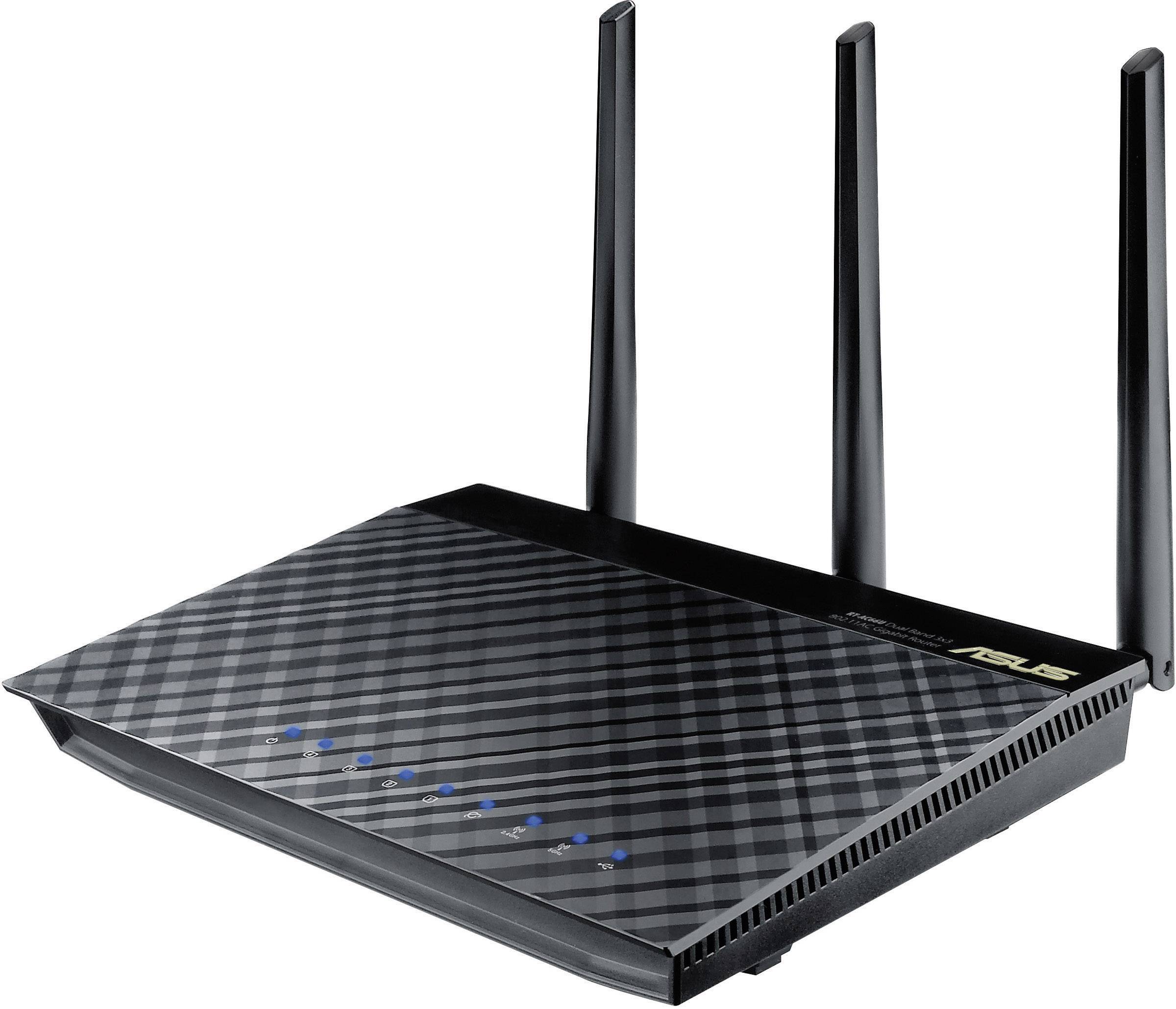 Asus RT-AC66U WLAN Router  2.4 GHz, 5 GHz 1.75 GBit/s