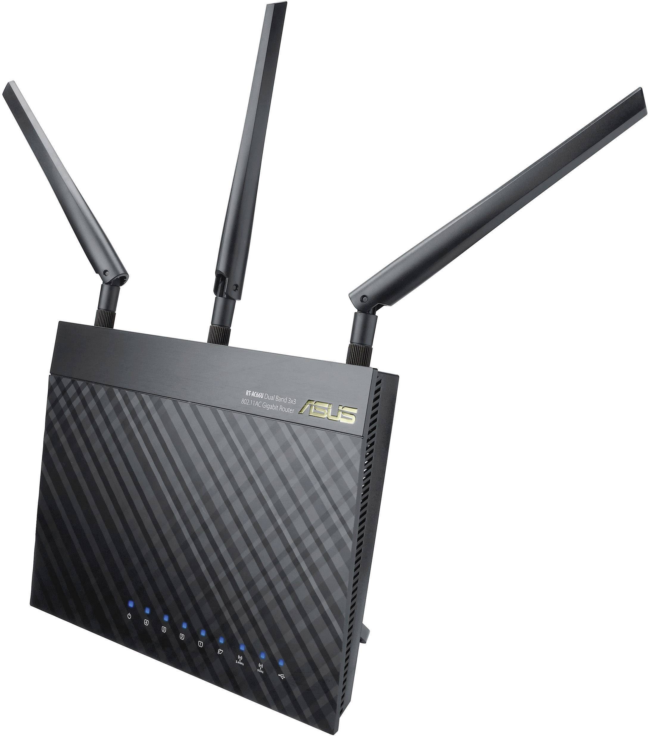 Asus RT-AC66U WLAN Router  2.4 GHz, 5 GHz 1.75 GBit/s