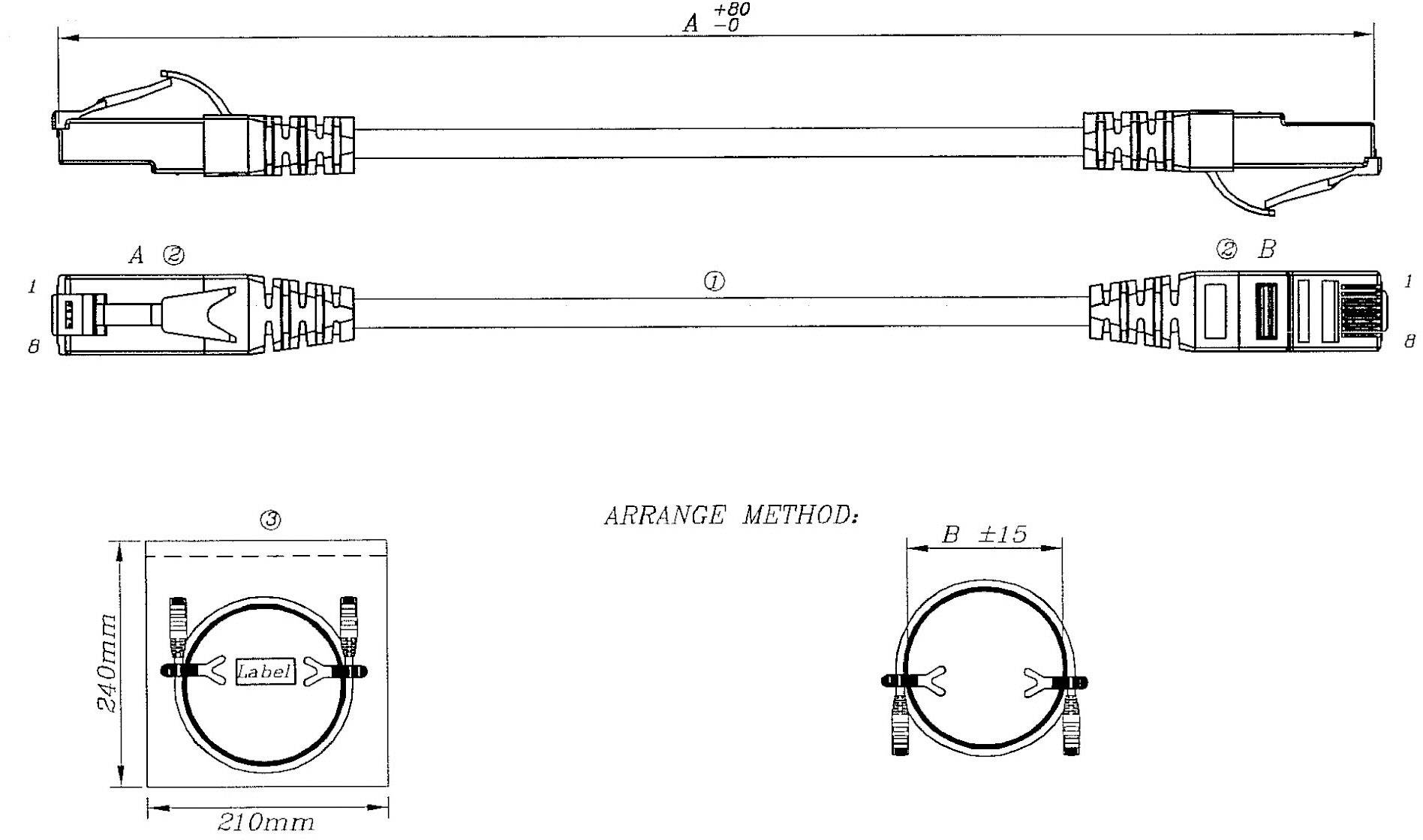 EFB Elektronik K5535GR.5 RJ45 Netzwerkkabel, Patchkabel CAT 6a S/FTP 5.00 m Grau UL-zertifiziert, Flammwidrig, mit Rastnasenschutz 1 St.
