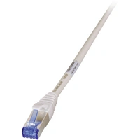EFB Elektronik K5537GR.30 RJ45 Netzwerkkabel, Patchkabel CAT 6a S/FTP 30.00 m Grau UL-zertifiziert, Flammwidrig, mit Rastnasenschutz 1 St. EFB Elektronik K5537GR.30 RJ45 Netzwerkkabel, Patchkabel CAT 6a S/FTP 30.00 m Grau UL-zertifiziert, Flammwidrig, mit Rastnasenschutz 1 St.