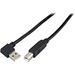 EFB Elektronik USB 2.0 Anschlusskabel [1x USB 2.0 Stecker A - 1x USB 2.0 Stecker B] 1.80m Schwarz