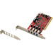 Renkforce 4 Port USB 3.2 Gen 1-Controllerkarte USB-A PCI